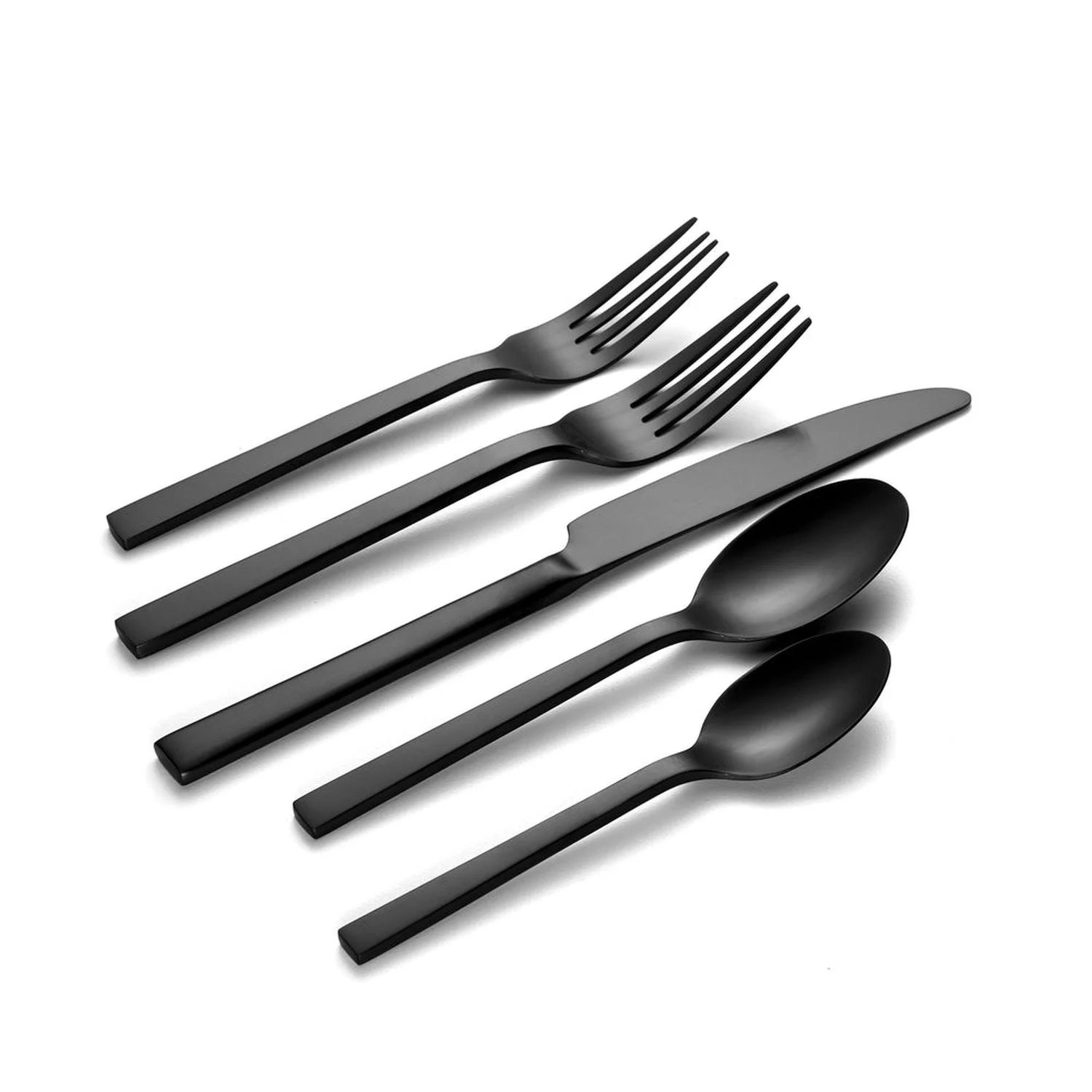 Oneida Chefs Table Matte Midnight 20-Piece Flatware Set | Walmart (US)