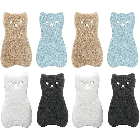 Amazon.com: Kitchen Scrub Sponges Non-Scratch Multi-Use Heavy Duty Scrub Sponge for Dishes Pots a... | Amazon (US)