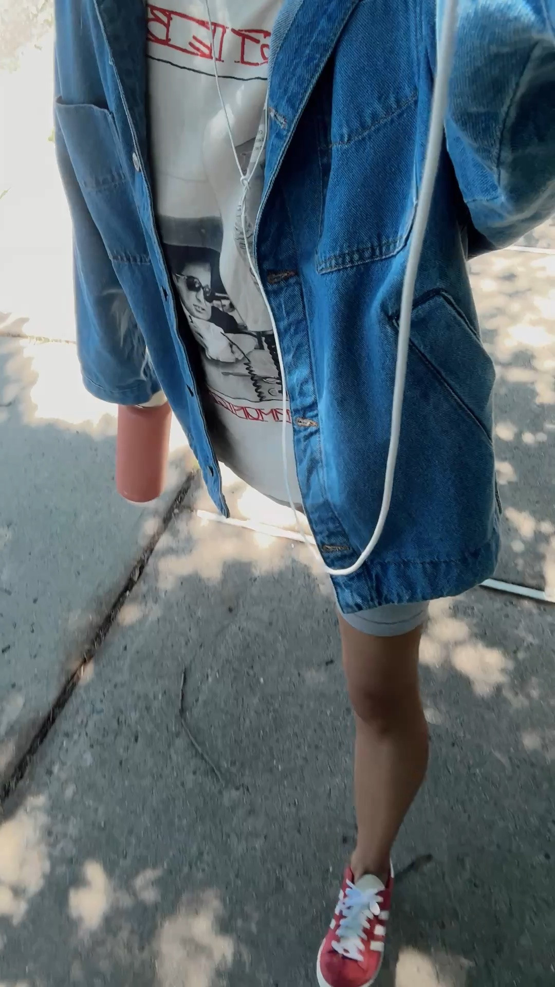 Easy morning coffee run outfit!