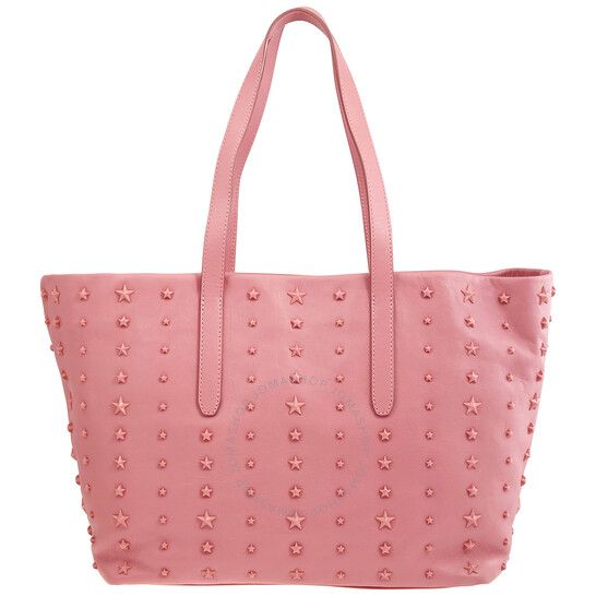 Jimmy Choo Ladies Sofia Tote In Candy Floss With Embossed Stars | Jomashop.com & JomaDeals.com
