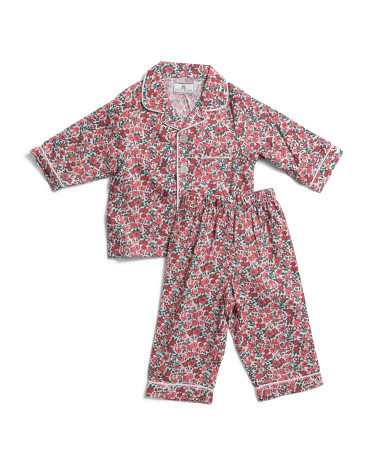 Infant And Toddler Girls 2pc Fleurs Des Bois Pajama Set | TJ Maxx