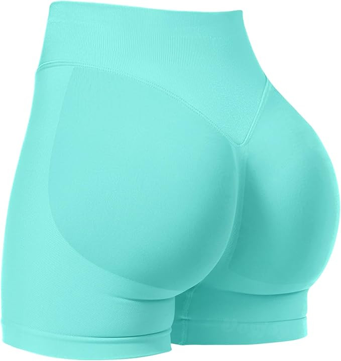 VOYJOY Women Workout Impact Shorts 2.5"/ 3.6"/ 4.5"/ 6" Scrunch Butt Lifting Gym Seamless Booty B... | Amazon (US)