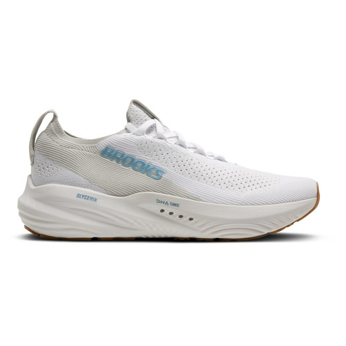 Brooks Mens Brooks Glycerin 22 Stealthfit - Mens Shoes Blue/White/Oyster Size 11.5 | Foot Locker (US)