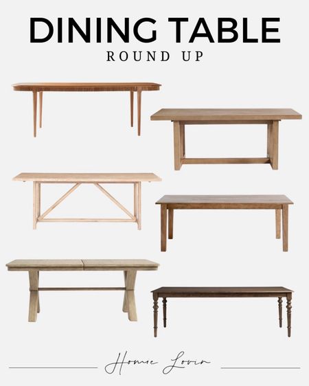 Dining Table Round Up!

Furniture, dining table, home decor, interior design, Crate & Barrel, Wayfair, Pottery Barn, World Market, CB2, West Elm #furniture #diningtable #Crate&Barrel #Wayfair #PotteryBarn #WorldMarket #CB2 #West Elm

Follow my shop @homielovin on the @shop.LTK app to shop this post and get my exclusive app-only content!

#LTKHome #LTKSaleAlert #LTKSeasonal