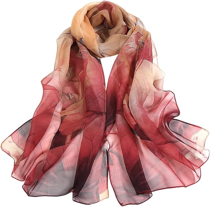 FAIRYGATE Grosse Echarpe Femme Echarpes et Foulards de Georgette Léger Écharpe Cadeau Châles E... | Amazon (FR)