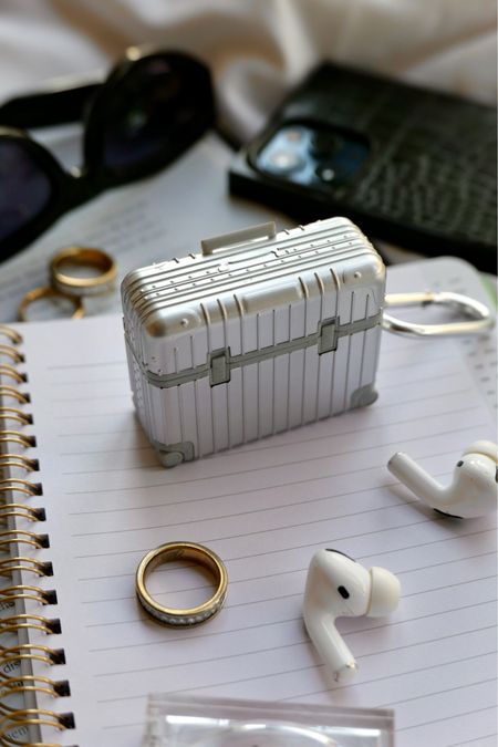 The cutest AirPod case with all the Rimowa vibes 