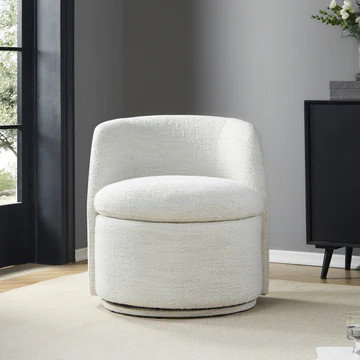 Jolie Swivel Accent Chair|Plush Comfort, Effortless Style | Chita
