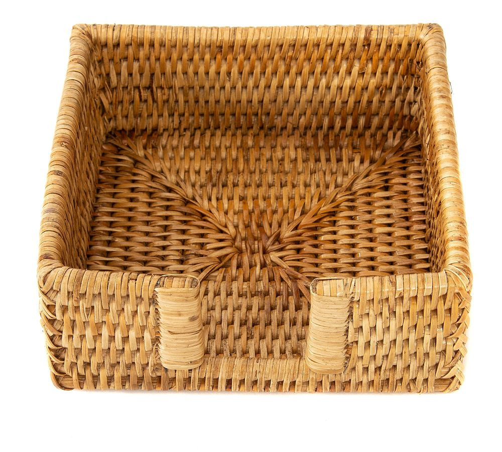 Tava Handwoven Napkin Holder | Pottery Barn (US)