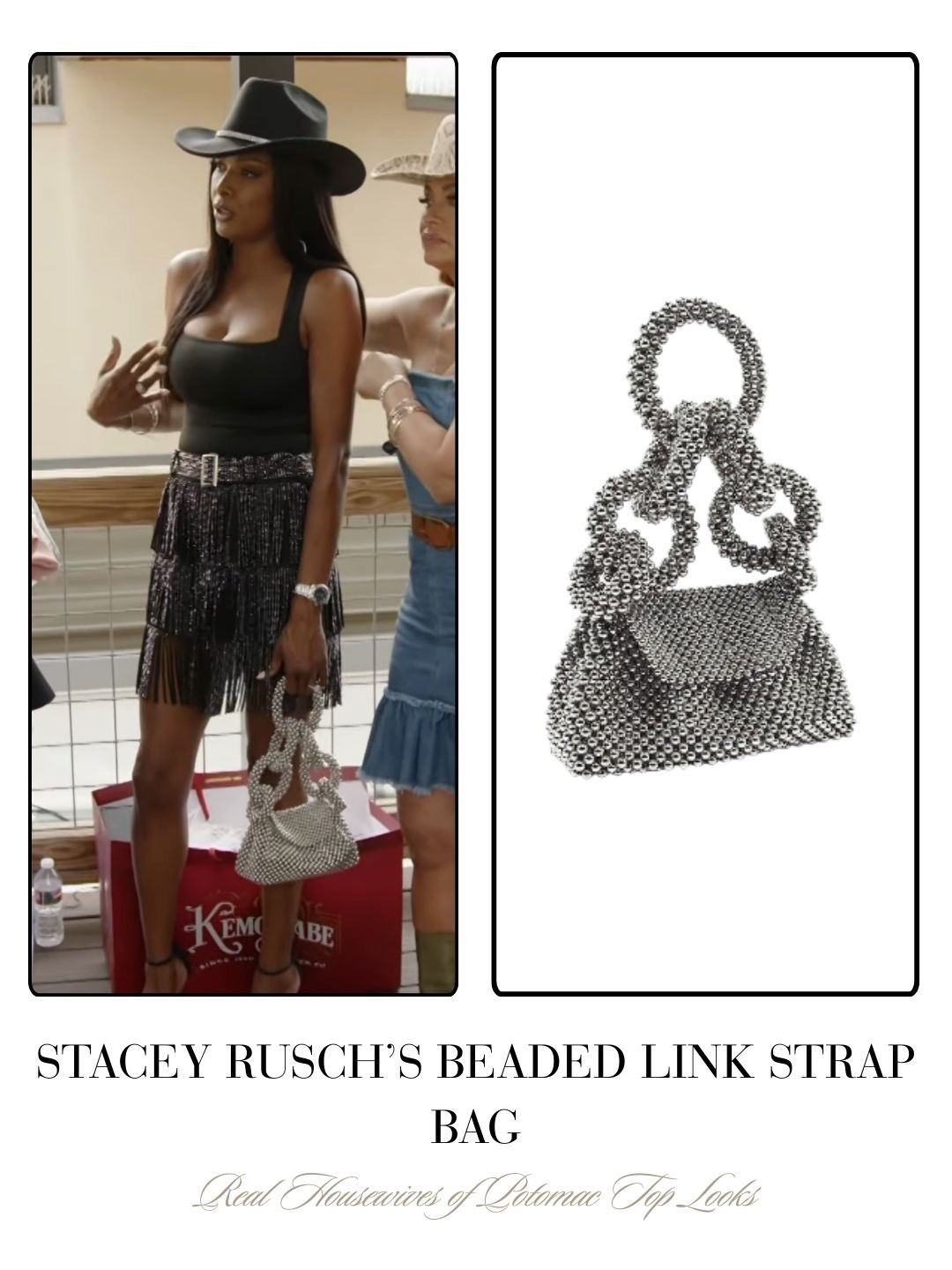 Stacey Rusch’s Beaded Link Strap Bag