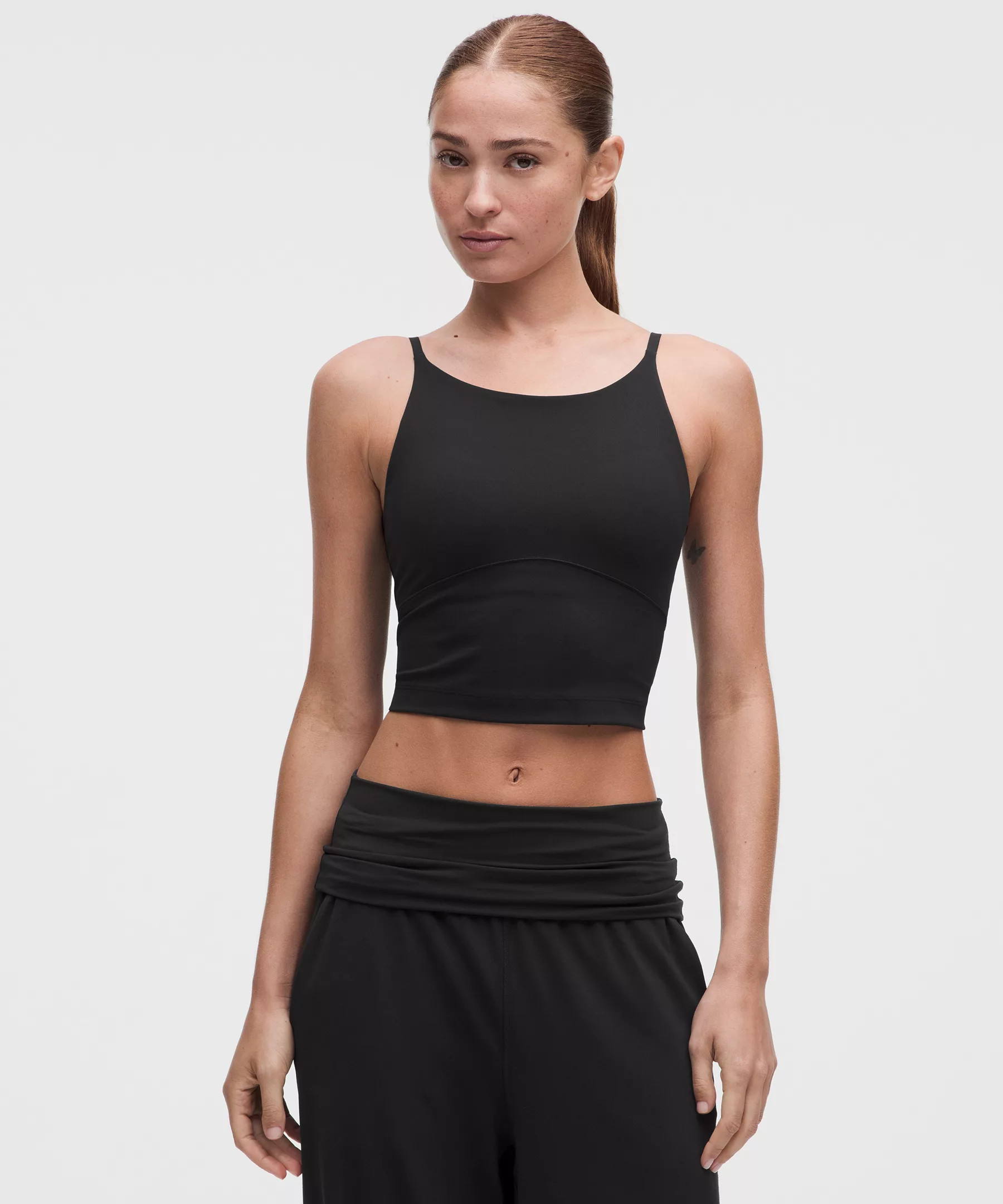 Wunder Under Cropped Tank Top *Light Support, B/C Cup | Women's Sleeveless & Tank Tops | lululemo... | Lululemon (US)