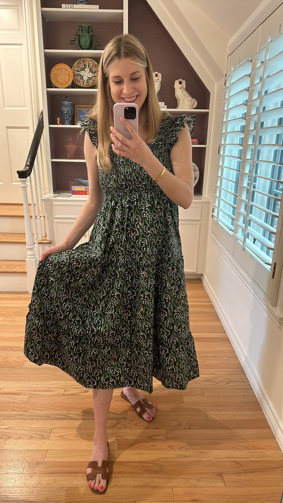 New print in the nap dress just in and I love it! It is perfect for new mom’s because it is dark and hides stains which I have unfortunately put to the test and is great! 🤣 it’s a great dress to wear maternity for the bump before and after and cute I could wear to dinner with baby girl for Mexican food soon! Wearing a size small and think the fit is perfect- a few of their dresses are also on sale this weekend and linked those as well 🩷

#LTKStyleTip #LTKBaby