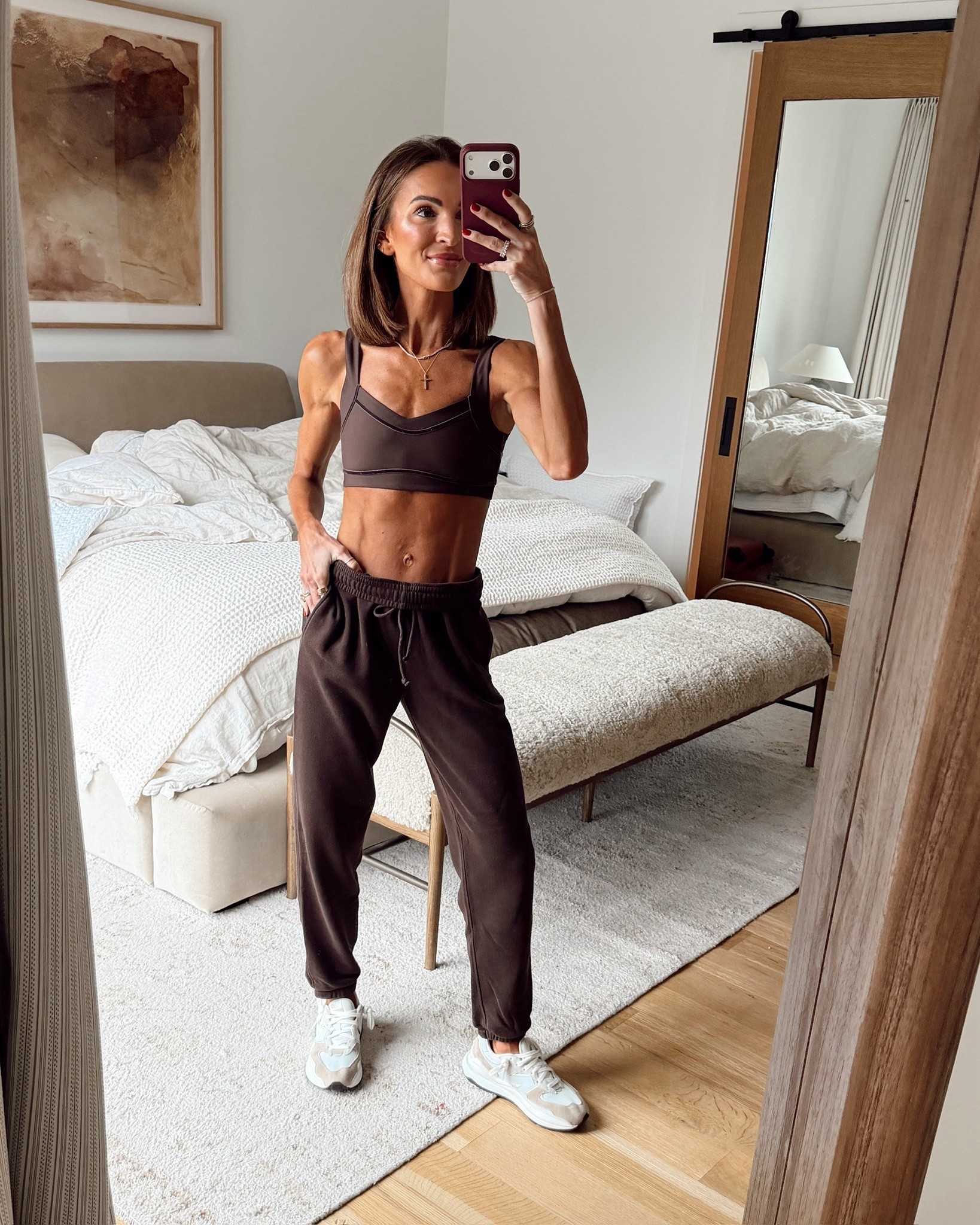 y’all know i looove this color 🤎  major sale on both this sports bra + sweats! 🙌🏼

#LTKGiftGuide #LTKSaleAlert