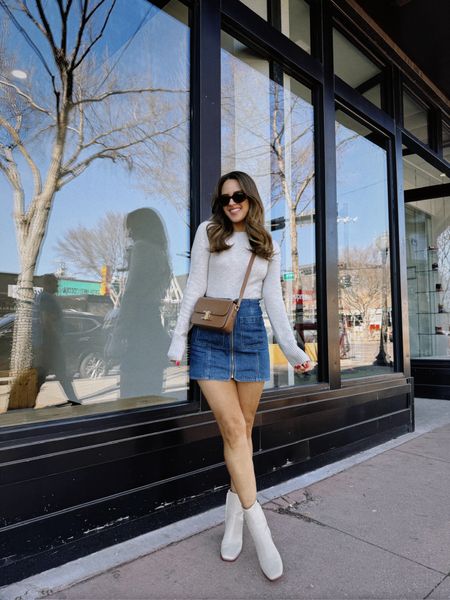 Spring outfit inspo! Wearing a size S in the top & a 2 in the skirt.
My booties run TTS.


Active Codes:
Marc Fisher - LAURENR20
Miranda Frye - ALOPROFILE
RW Fine - ALOPROFILE
