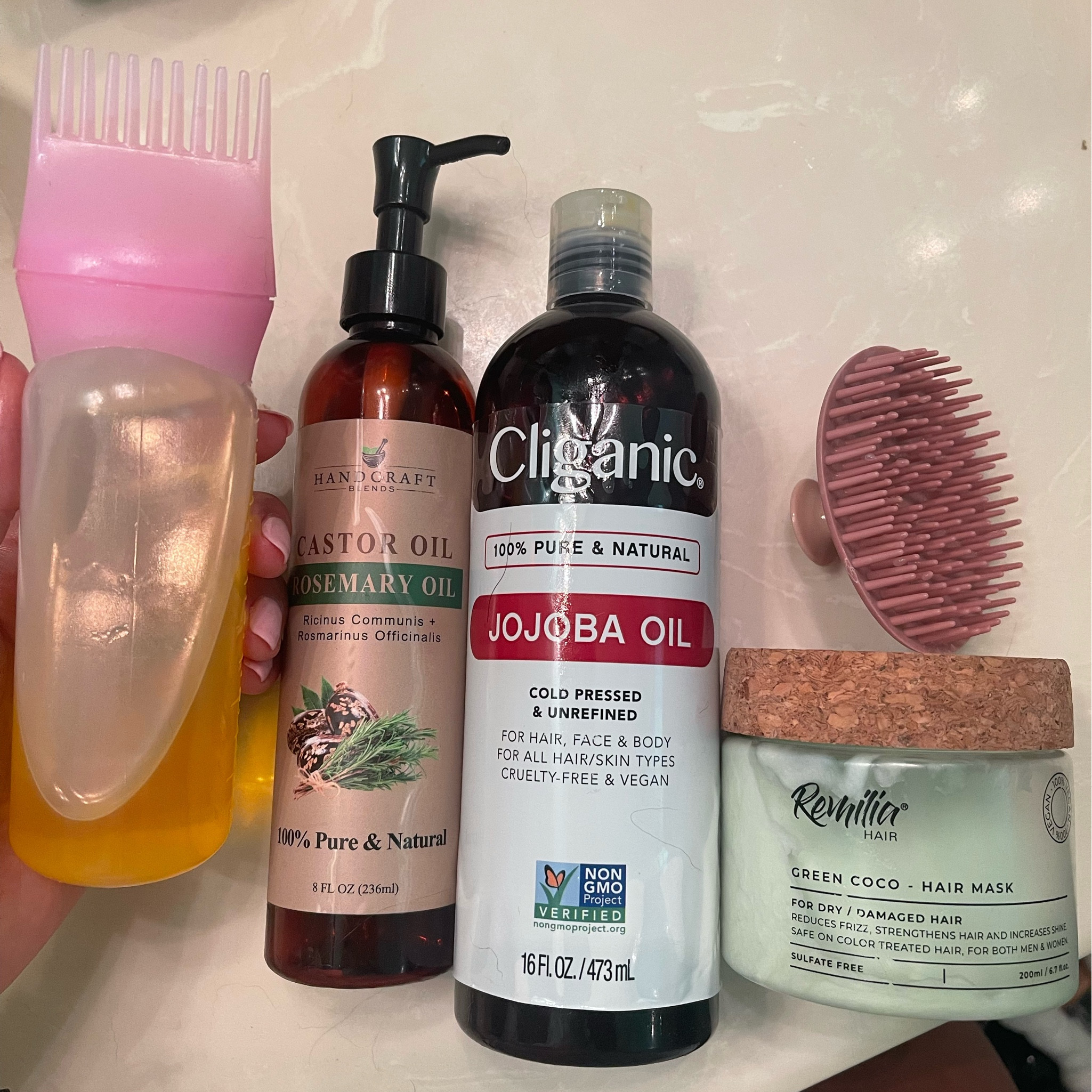 my hair oiling combo I swear by🙏🏼🙏🏼 #hairmask 

#LTKBeauty