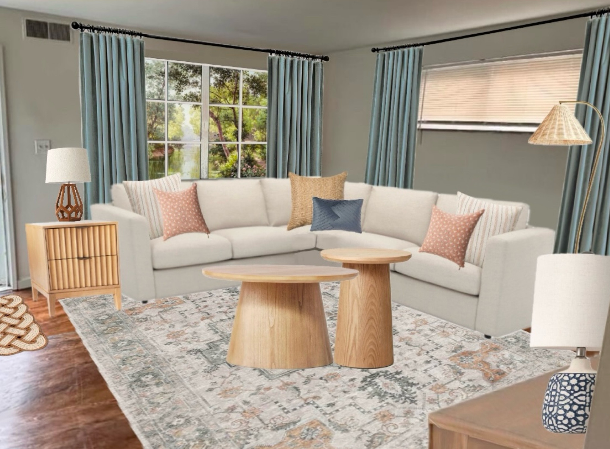 Living room in a budget 

#LTKFindsUnder100 #LTKHome #LTKxWayfair