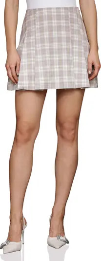 Plaid Pleated High Waist Skirt | Nordstrom