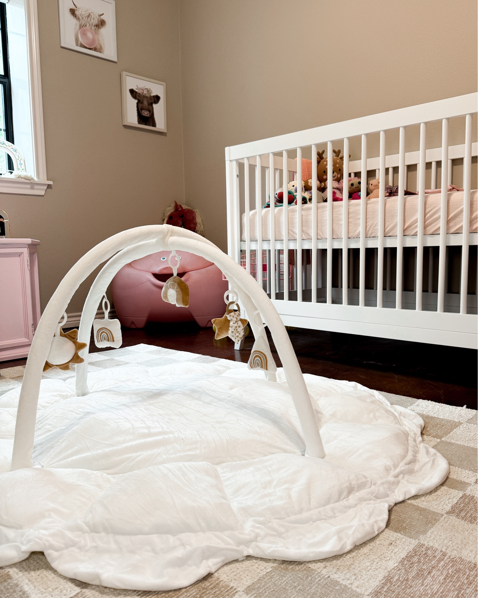 5-in-1 Baby Play Gym 💗 so soft & comes with the cutest attachments! They have a bunch of colors but this is WHITE! 

#LTKSummerSales #LTKBump #LTKBaby