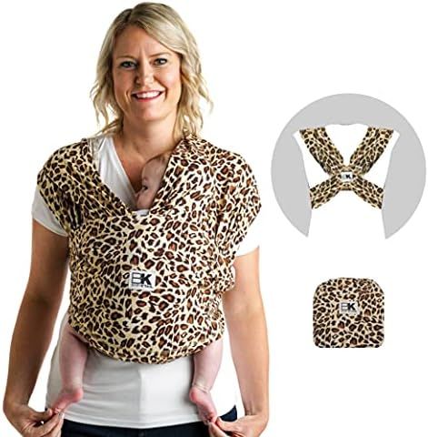 Baby K’tan Print Baby Wrap Carrier, Infant and Child Sling - Simple Pre-Wrapped Holder for Babyweari | Amazon (US)