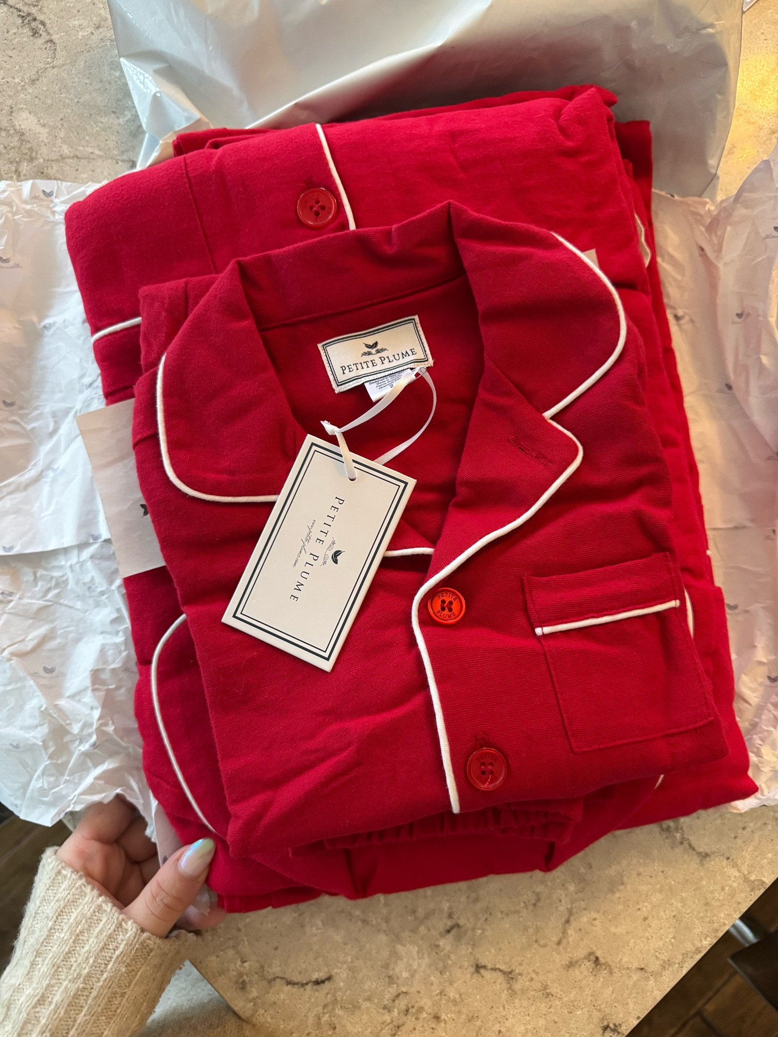 Our matching family pjs arrived today ❤️🎄

#LTKSeasonal #LTKFamily #LTKHoliday