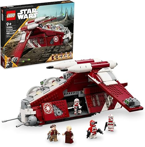 LEGO Star Wars: The Clone Wars Coruscant Guard Gunship - Buildable Star Wars Toy for 9 Year Olds ... | Amazon (US)