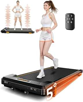 Walking Pad Treadmill, BestGod Incline Under Desk Treadmill 330lbs Capacity, 2.5HP Portable Tread... | Amazon (US)