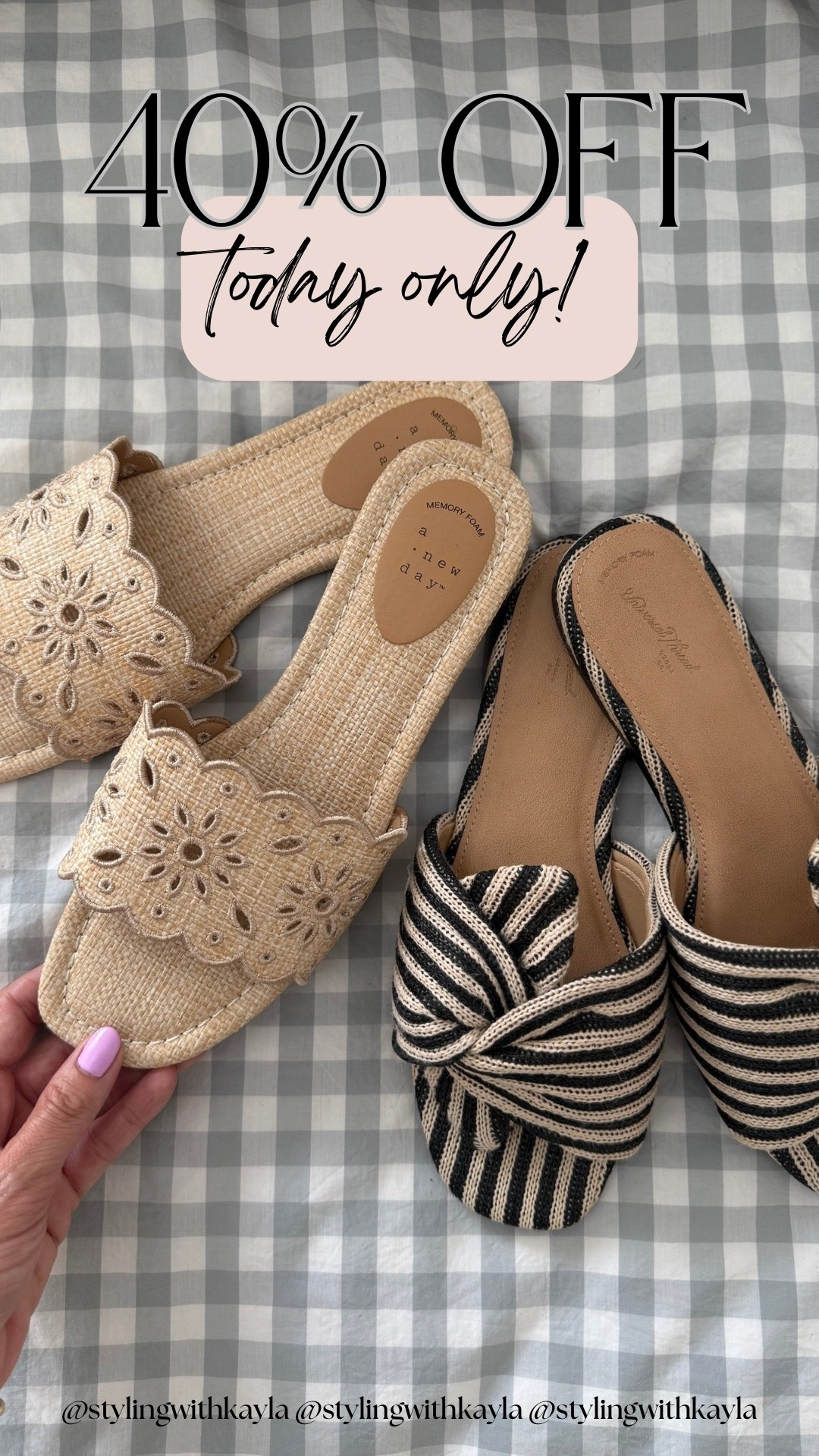 TODAY ONLY!! 40% off target shoes—so many great ones for spring😍 these are both sooo comfy too! Run tts 

#LTKootd #LTKSeasonal #LTKSaleAlert