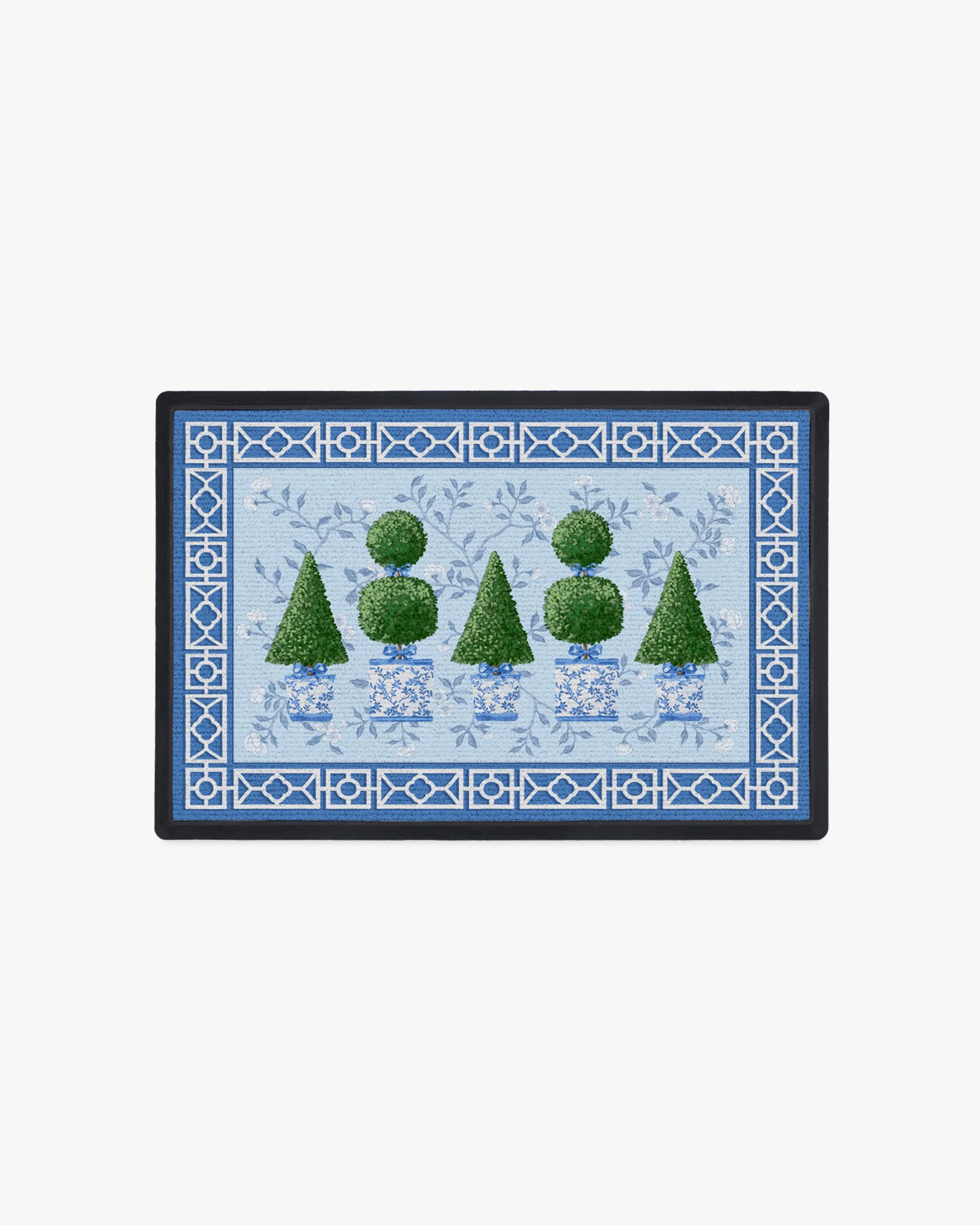 Pavilion Garden Doormat by Mrs. Alice | Ruggable | Ruggable
