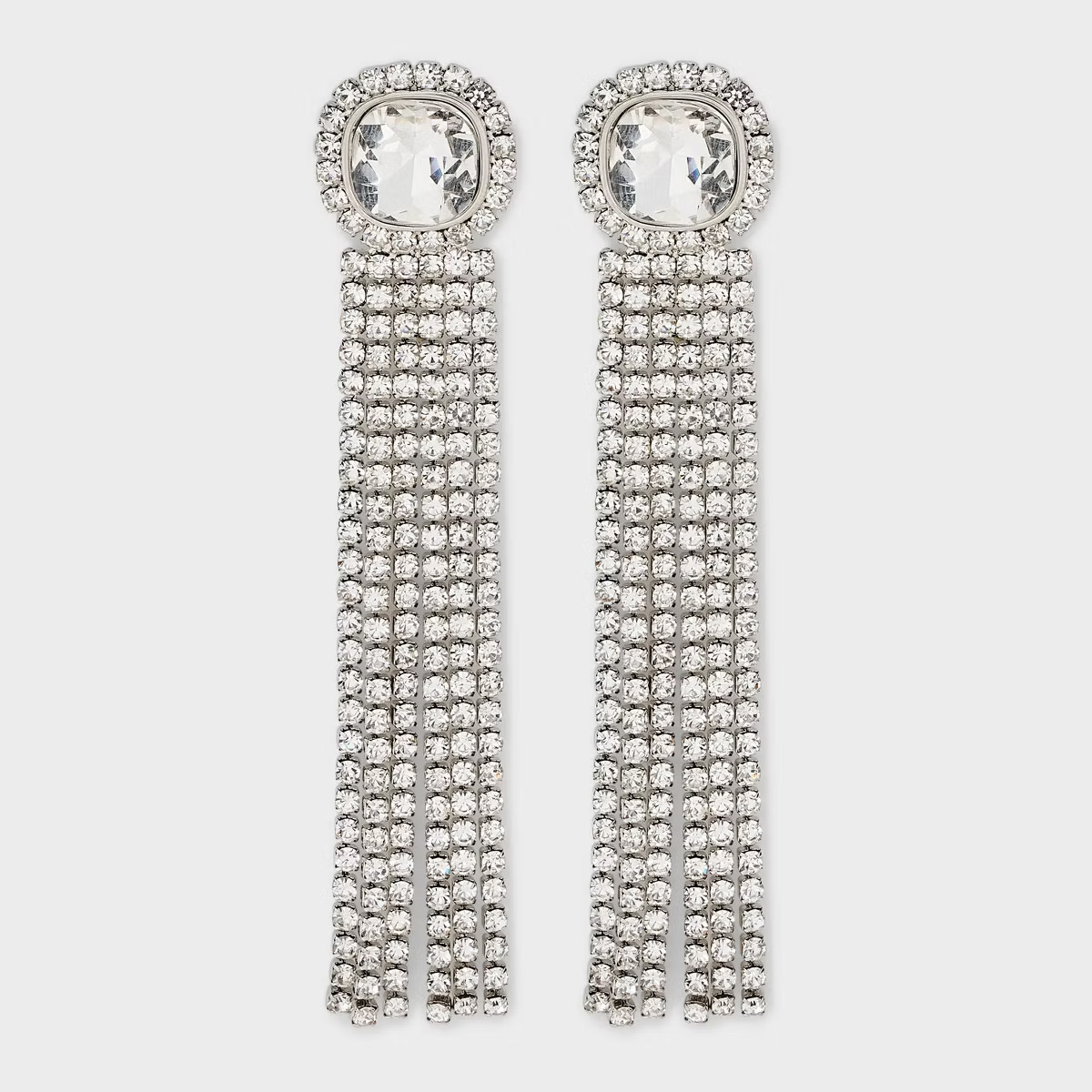 Shower Earrings with Crystal Post - A New Day™ | Target