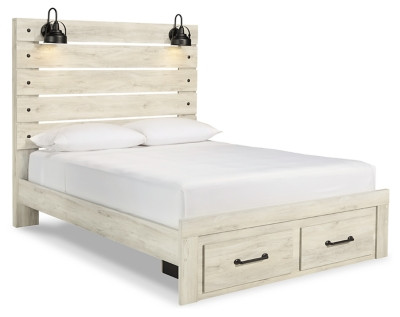 Cambeck Queen Panel Bed with 2 Storage Drawers | Ashley