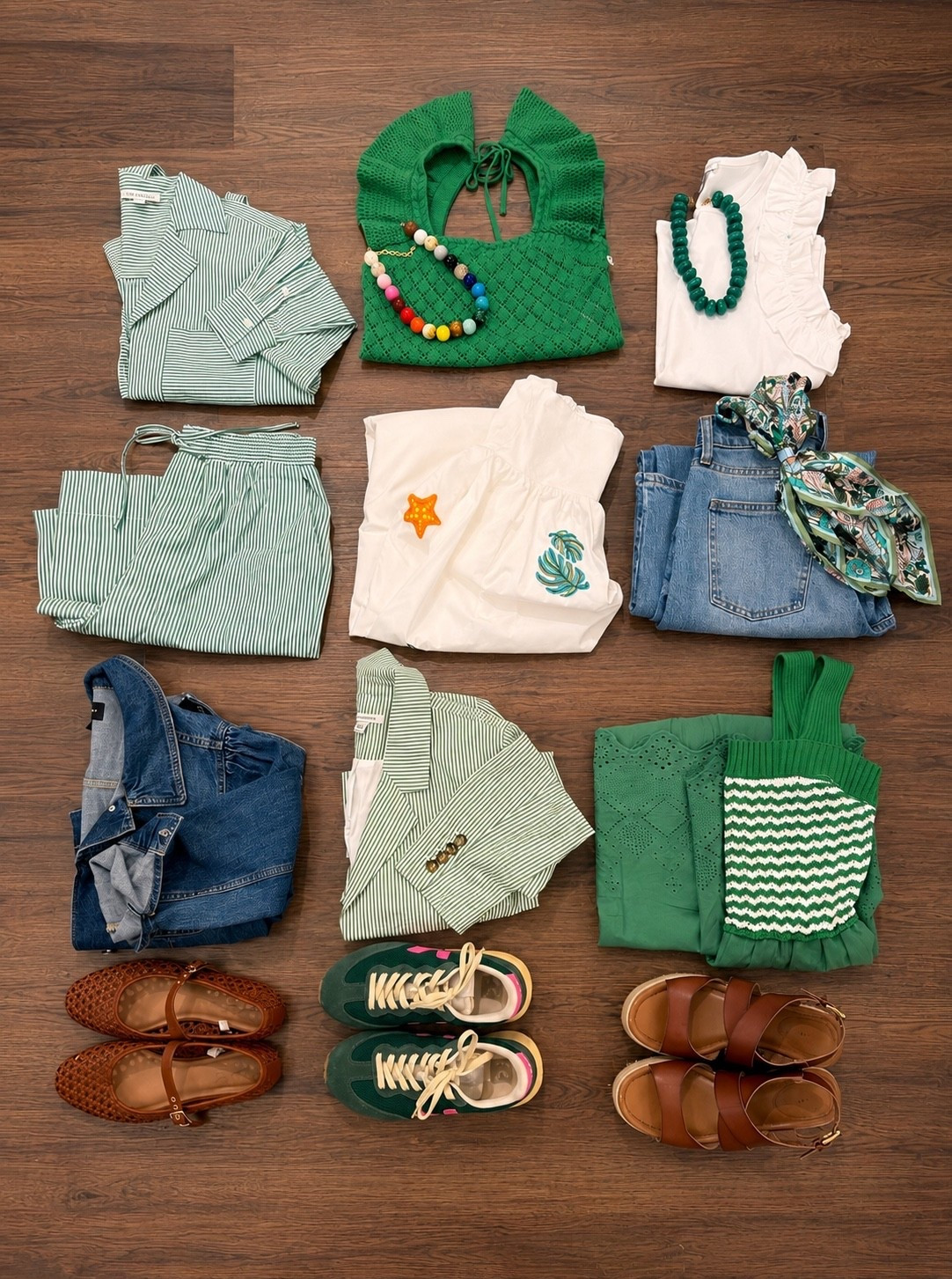 Comment WALMART and I’ll send you every link! 

I challenged myself to create multiple looks using just a handful of mix-and-match pieces, and this green capsule did not disappoint. From casual denim days to teacher-ready outfits and weekend looks, every piece works together so you get more wear out of every purchase.

Everything is from Walmart, affordable, and easy to mix, match, and repeat.

Walmart fashion, Walmart capsule wardrobe, teacher outfits, affordable style, mix and match outfits, back to school fashion, teacher wardrobe, capsule closet, outfit ideas, green capsule wardrobe, Walmart finds, everyday style, workwear outfits, casual chic, budget-friendly fashion.

#LTKootd #LTKmomlife #LTKOver40