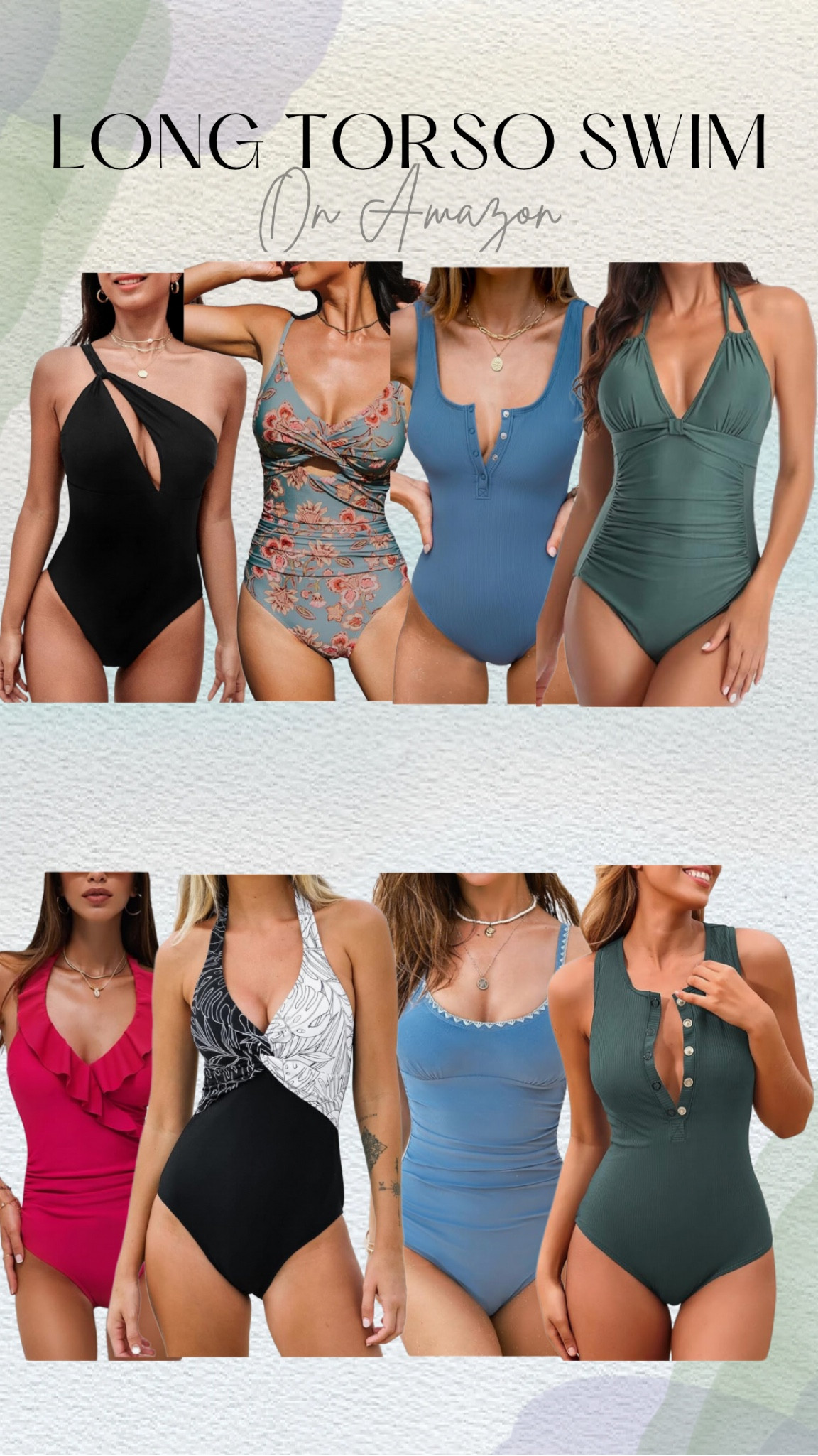 Long torso swimsuits on Amazon! One piece tall swim 

#LTKSwim #LTKTravel #LTKMidsize