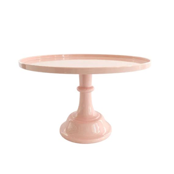 Light Pink Melamine Pedestal Cake Stand  Easy Wash & Storage | Etsy | Etsy (US)