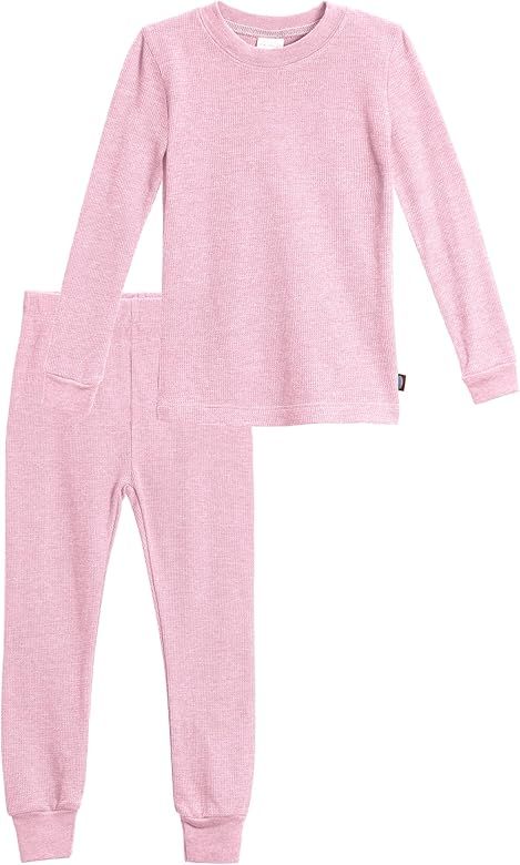 City Threads Girls Thermal Underwear Set Long John, Soft Breathable Cotton Base Layer - Made in U... | Amazon (US)