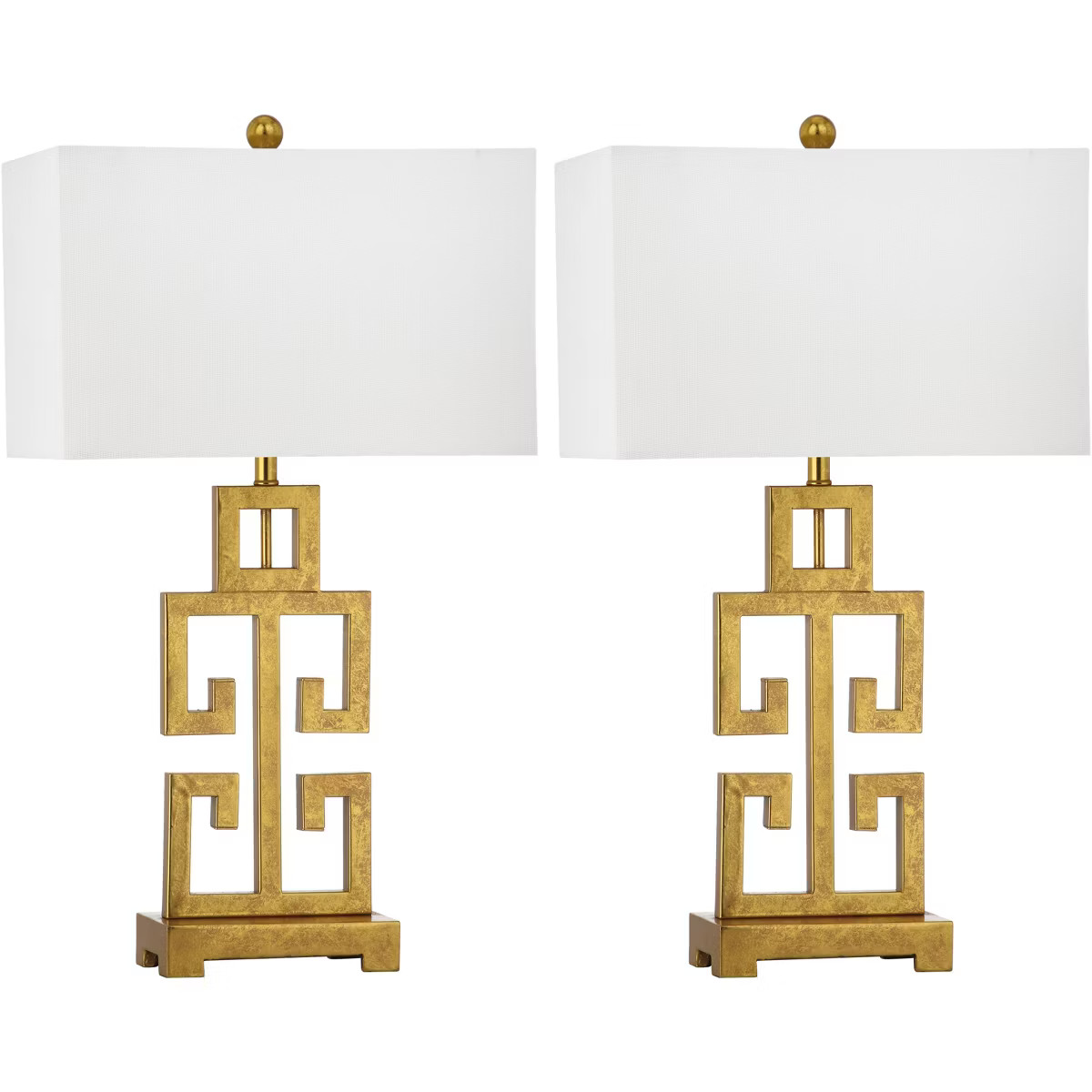 Greek Key Table Lamp - 29 Inch Height - LIT4305 - Safavieh | Target