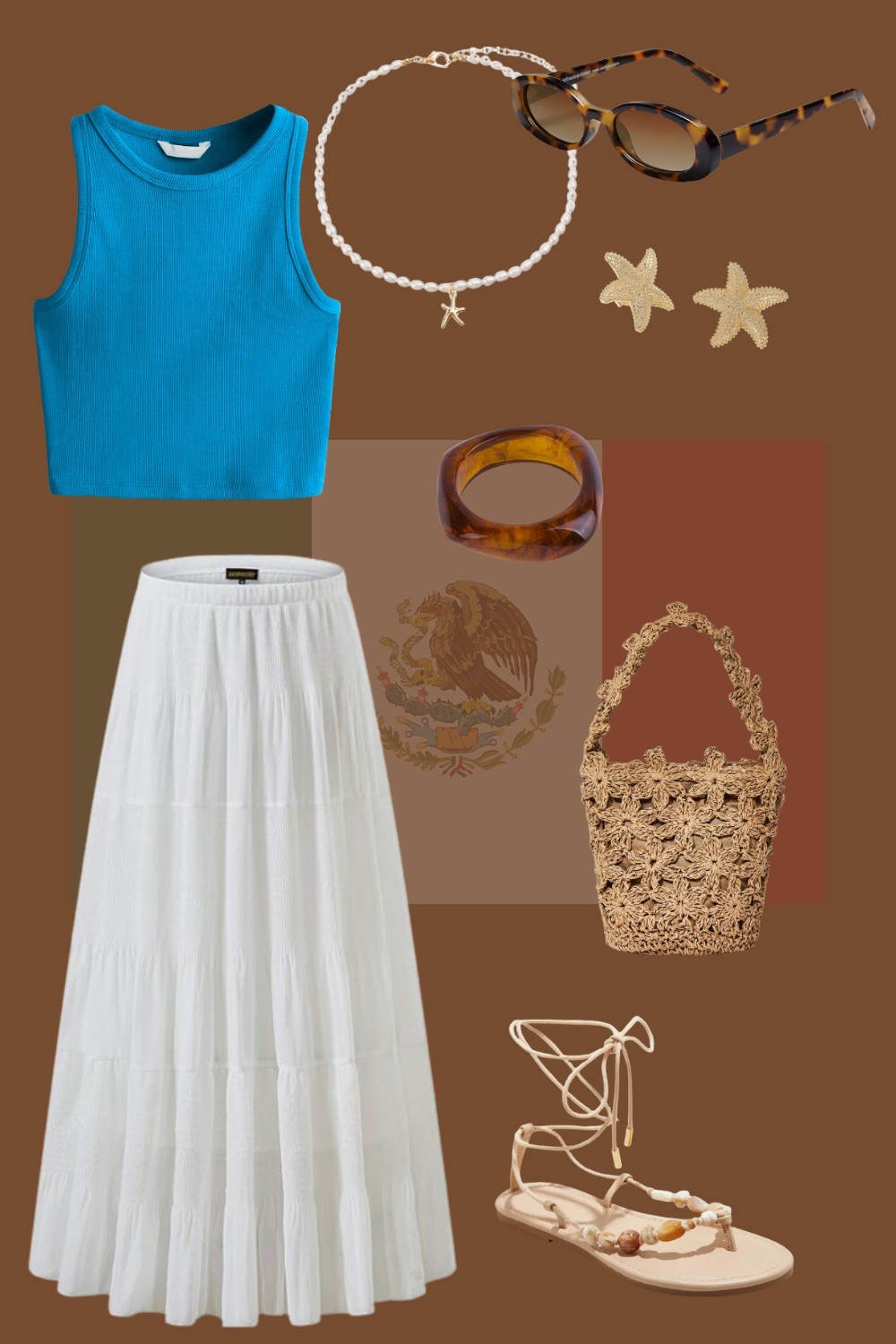 Summer vacation summer outfits casual summer outfits beach vacation outfits starfish earrings strapy sandals 

#LTKMidsize #LTKSeasonal #LTKStyleTip