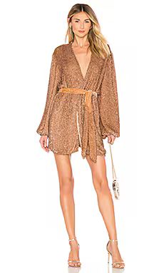 retrofete Gabrielle Robe Dress in Bronze from Revolve.com | Revolve Clothing (Global)