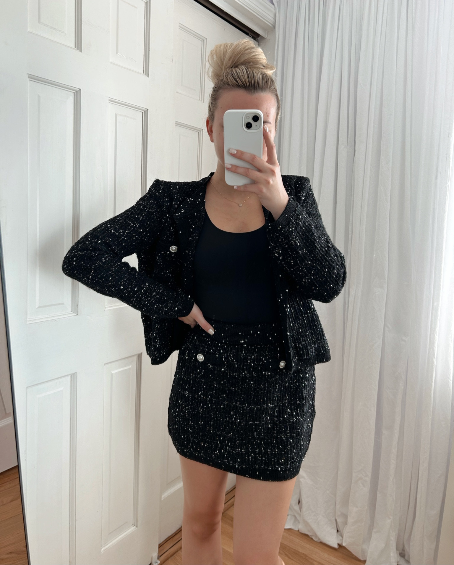 Holiday outfit idea 🖤 30% off with code MANGO30✨ winter fashion, holidays, holiday sale, mango sale, sale alert, outfit inspo, LBD, dinner date outfit