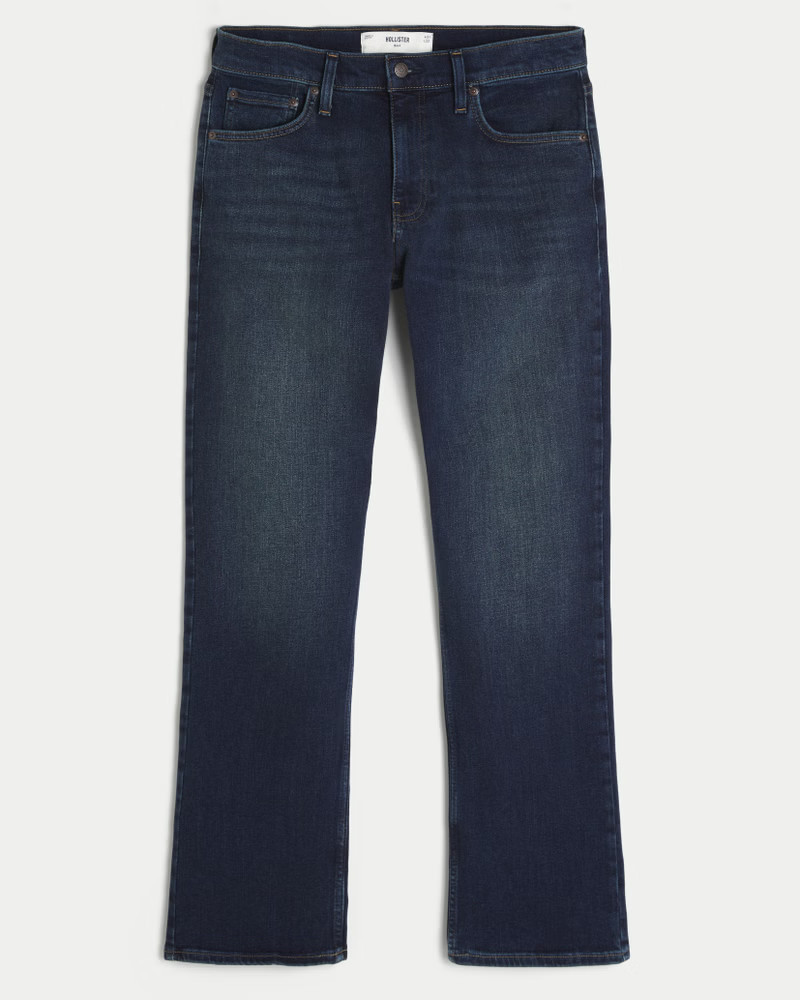 Men's Dark Wash Bootcut Jeans from Hollister | Hollister (US)