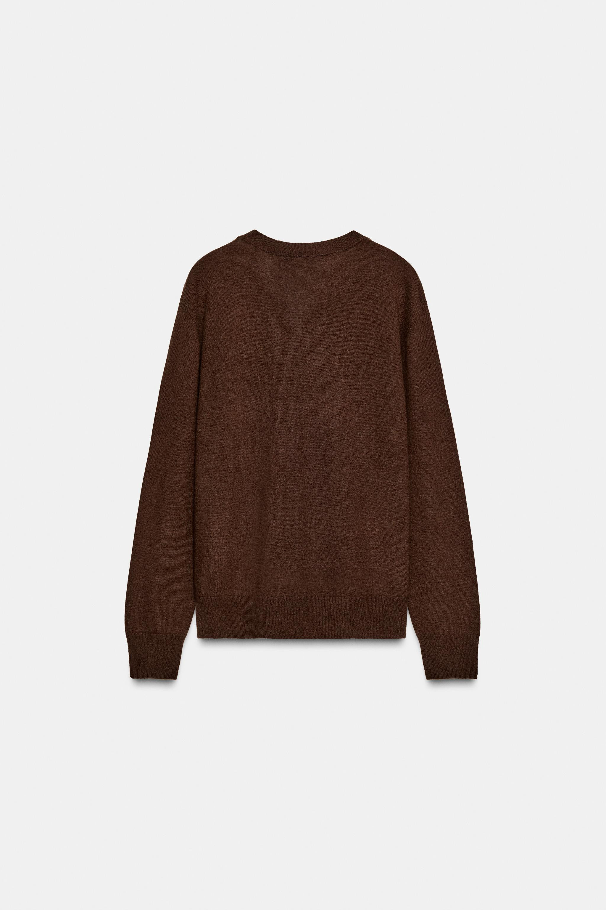 100% EXTRA SOFT WOOL JUMPER | Zara US