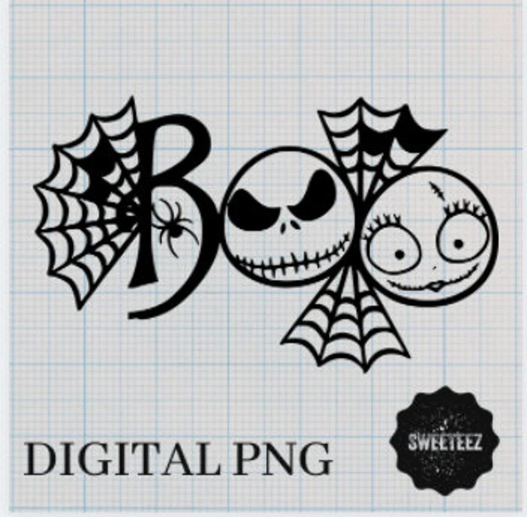 Boo Jack the Skellington!- DIGITAL PNG | Etsy (US)