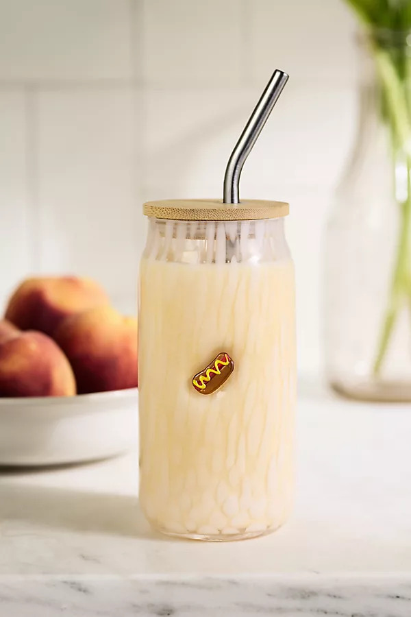 Confetti Icon Juice Glass Tumbler with Lid | Anthropologie (US)