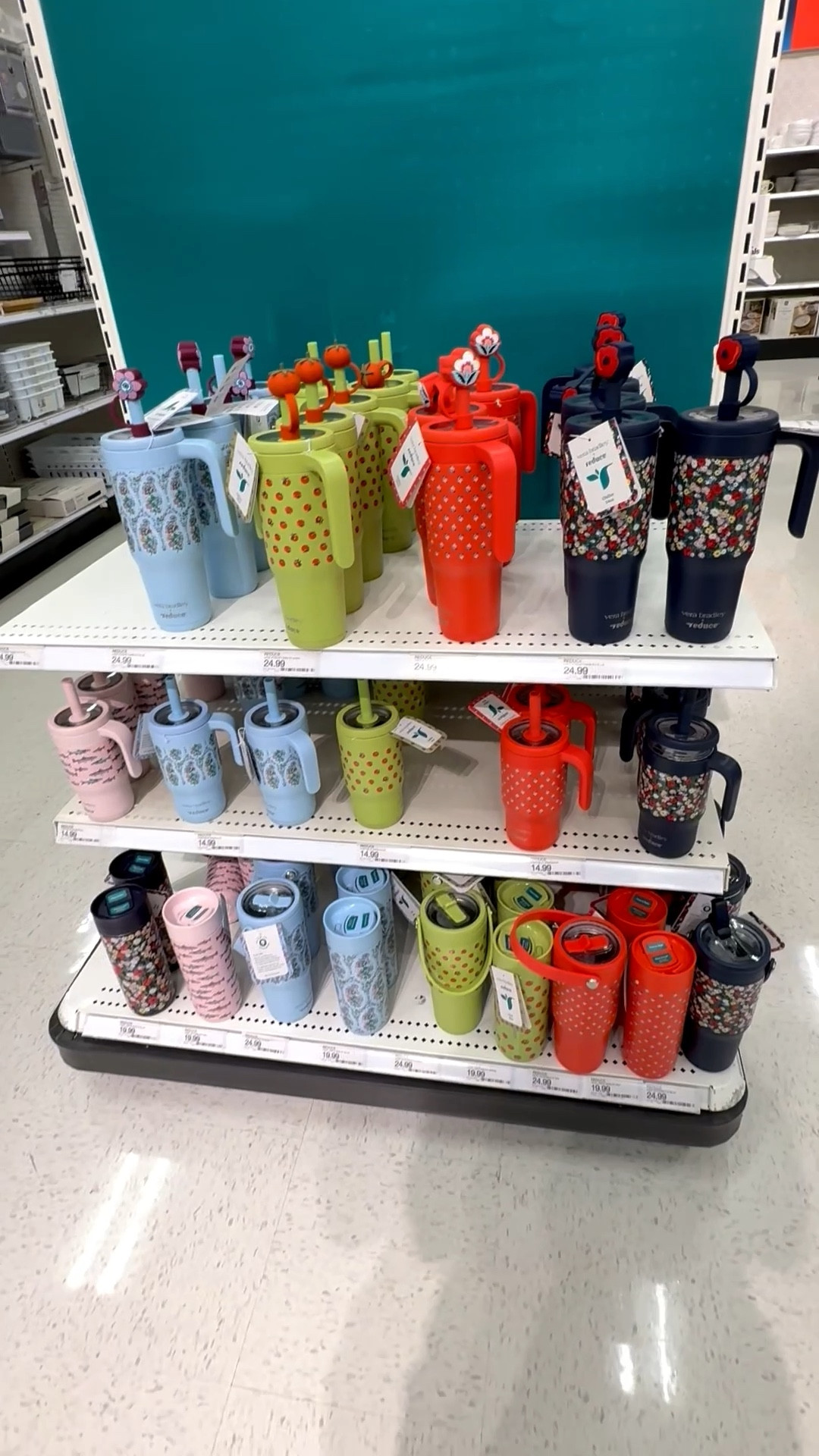 Vera Bradley…whaaa? These are stainless steel, insulated tumblers and they’re adorable, whimsical, and a must for summer! The designs are so fun, and multiple sizes are available. The straw toppers coordinate with each tumbler design. Do we drink more water from a super cute water bottle? 🙋🏼‍♀️

And if you’re a mosaic artist or creative crafter who likes to get lost in a project, there’s no better way to stay hydrated...and have a cute water bottle on your work table. 😉 

#verabradley #stainlesssteeltumbler #insulatedwaterbottle #target #kidswaterbottle #baseballmom #spillproofwaterbottle #volleyballmom #strawtumbler

#LTKKids #LTKSeasonal #LTKHome