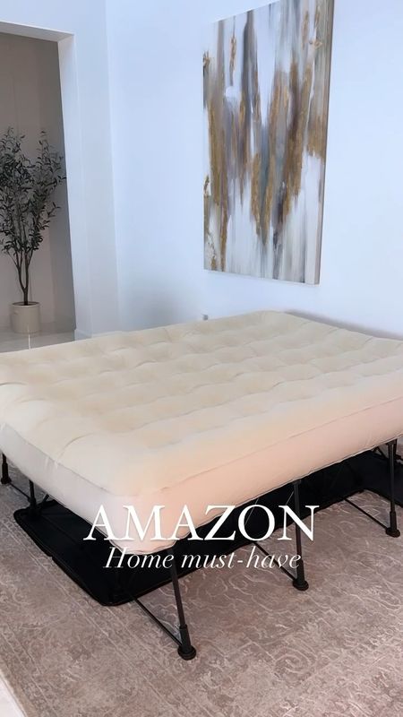 Amazon home must have. This self inflate  queen bed is just perfect to host guests. It only takes less than 4 mins to inflate and deflate.🙌🏼🙌🏼

#LTKtravel #LTKover40 #LTKhome