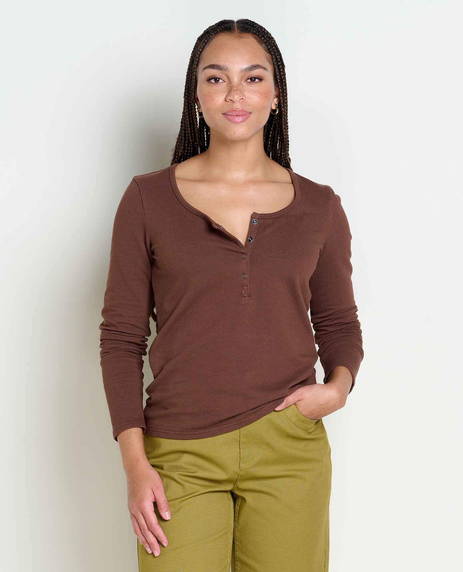 Women's Ponderosa Henley | Toad&Co | Toad&Co