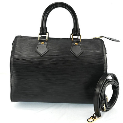 LOUIS VUITTON Epi Speedy 25 Hand Bag Black LV Auth C1809YG802 | eBay | eBay US