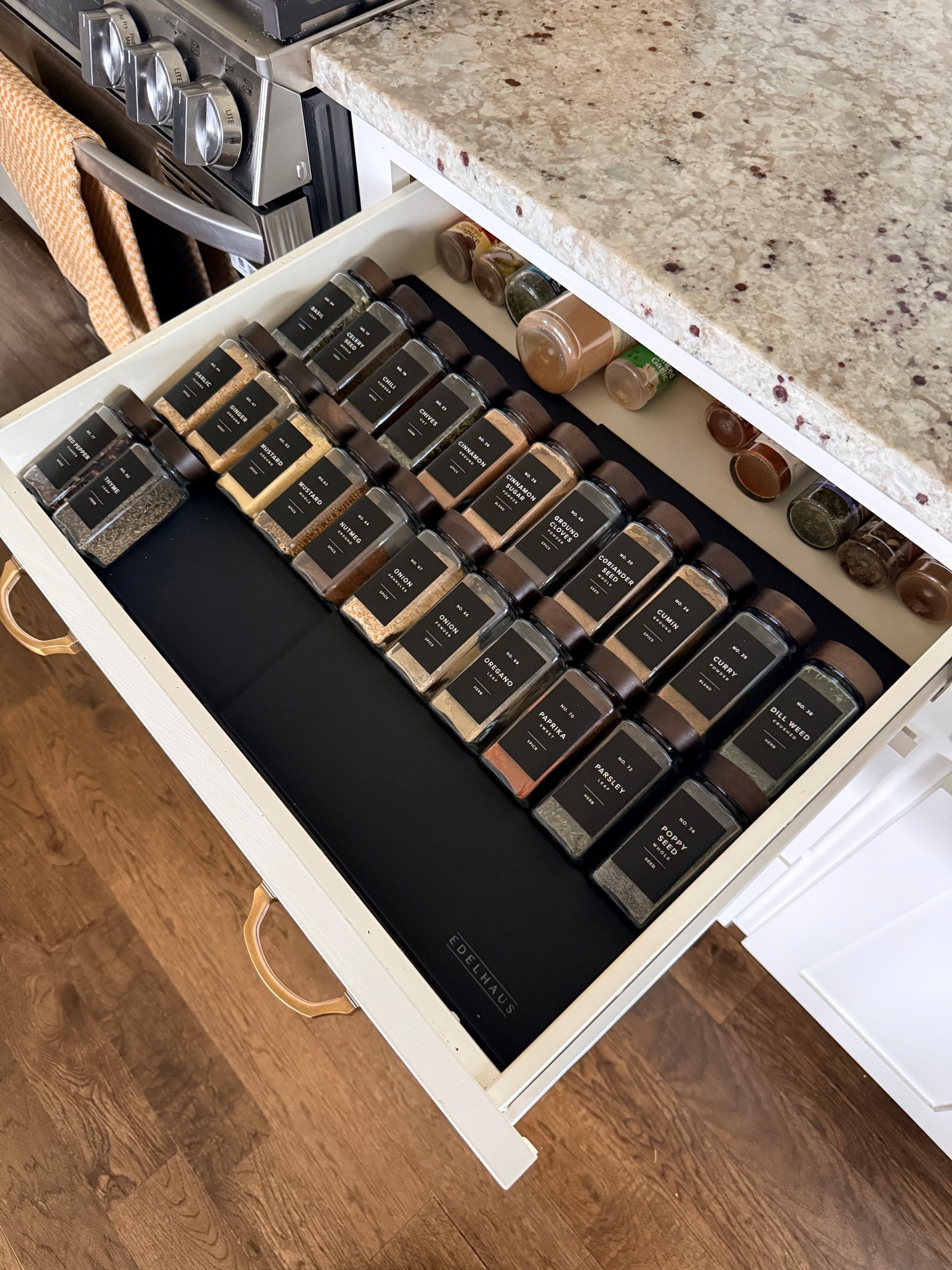 Spice storage collections. Options for label & lid colors!

#LTKHome