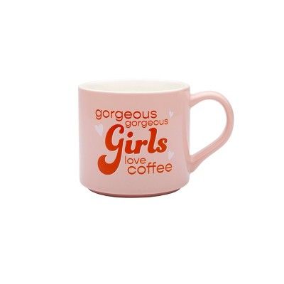16oz Stoneware 'Gorgeous Gorgeous Girls Love Coffee' Mug - Parker Lane | Target