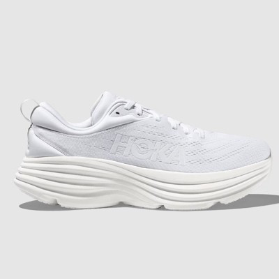 Hoka Women's Bondi 8 Running Shoes White/White, Size 11 | Target