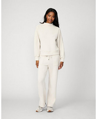 Cable & Gauge Women's Mockneck Modal Top & Wide Leg Pant - Macy's | Macy's