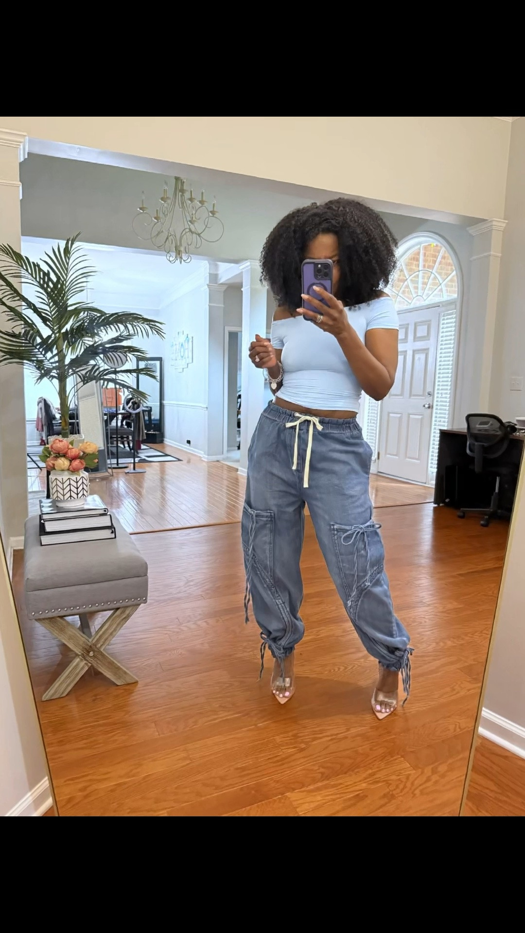 Mama, she playing in her closet again! 😍✨

Which look you choosing?
1️⃣ Tequila tee + sunnies
2️⃣ Casual chic off shoulder moment
3️⃣ Date night glam
4️⃣ Grown woman business meeting

Everything is linked in my LTK! 🤍

#DenimCargos #FashionOver50 #amazonfashion  #StyleCreator #StreetStyle #CasualChic #ElevatedCasual #StyleOver40 #BlackWomenInFashion #fyp

#LTKootd #LTKOver40 #LTKMidsize